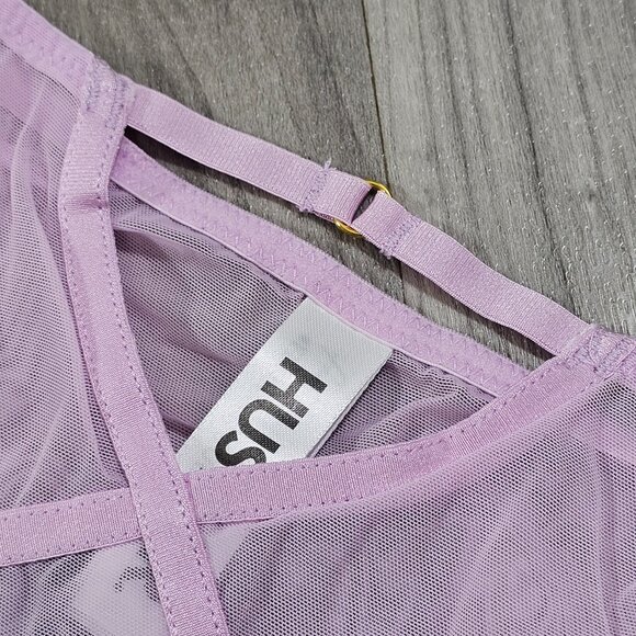 Hustler Naya Lilac High Waisted Thong Size US 12 - Picture 4 of 5